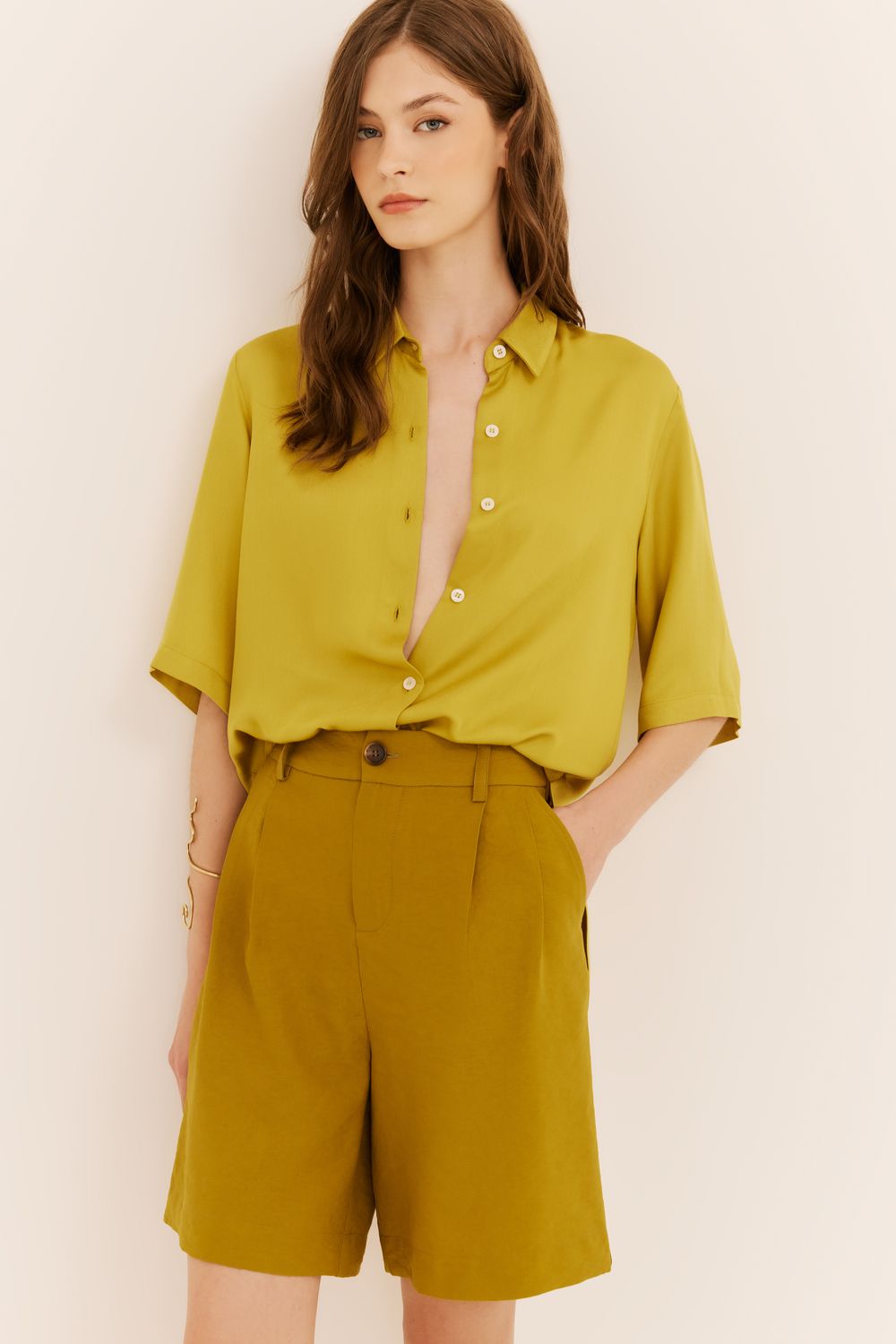 BERMUDA ALFAIATARIA MARRANT - VERDE PP - VERDE BERMUDA ALFAIATARIA MARRANT - VERDE PP - VERDE