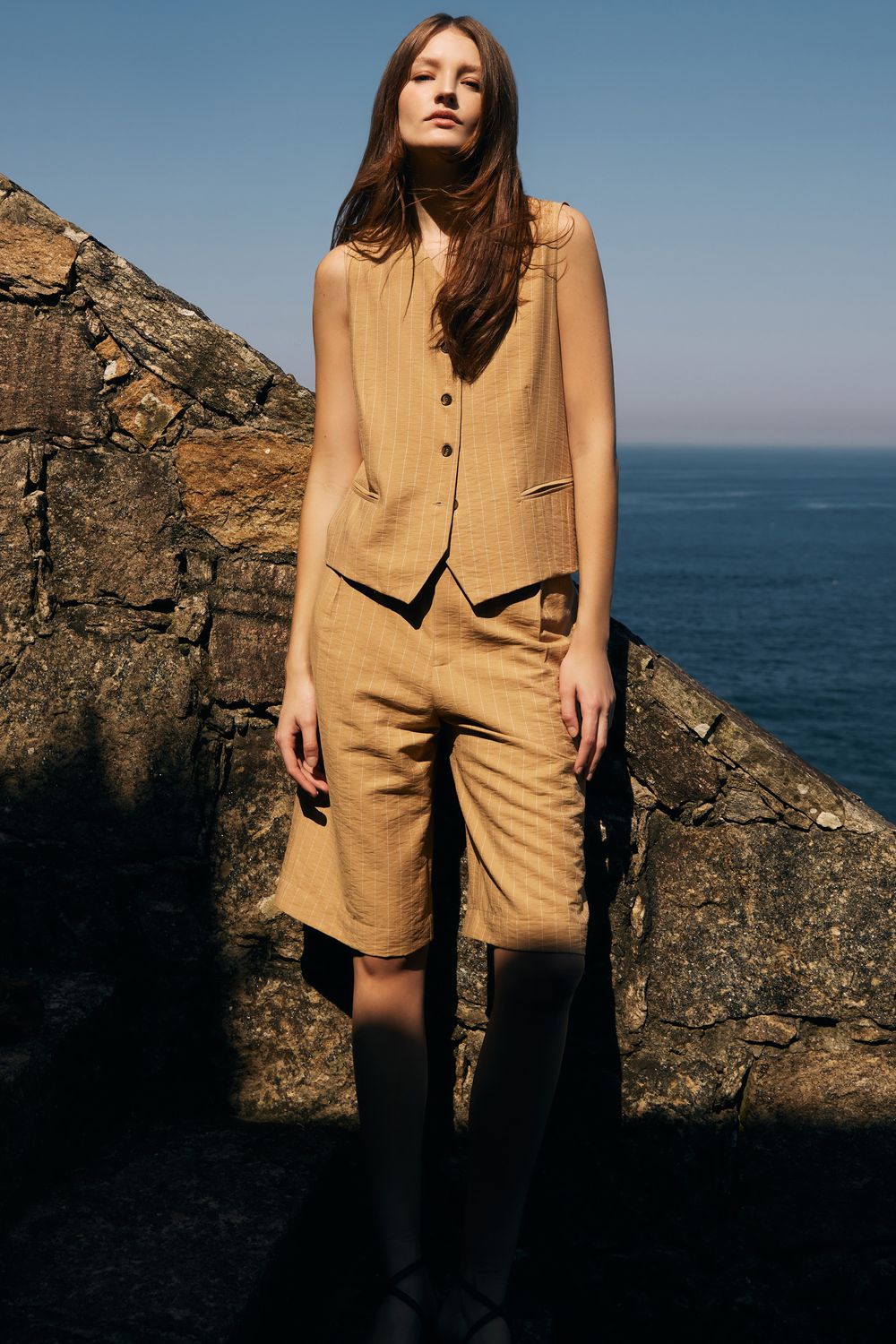 BERMUDA RISCA GIZ SENSE - CAQUI M - CAQUI BERMUDA RISCA GIZ SENSE - CAQUI M - CAQUI