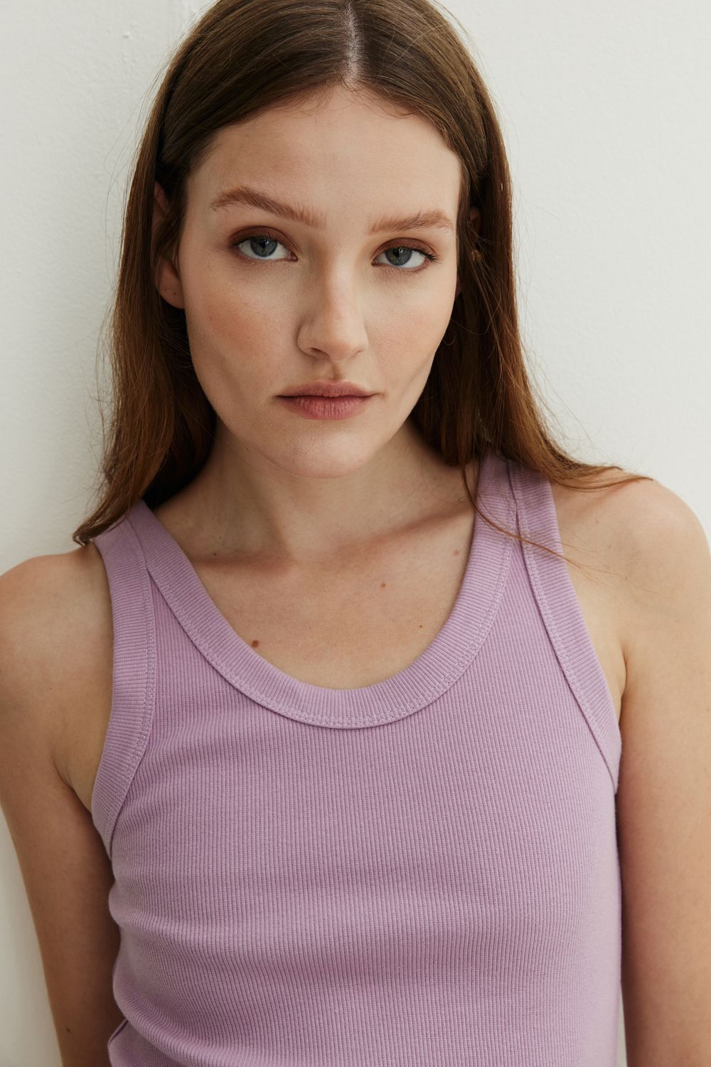 REGATA MALHA RIB CONFORTO - LILAS P - LILAS REGATA MALHA RIB CONFORTO - LILAS P - LILAS