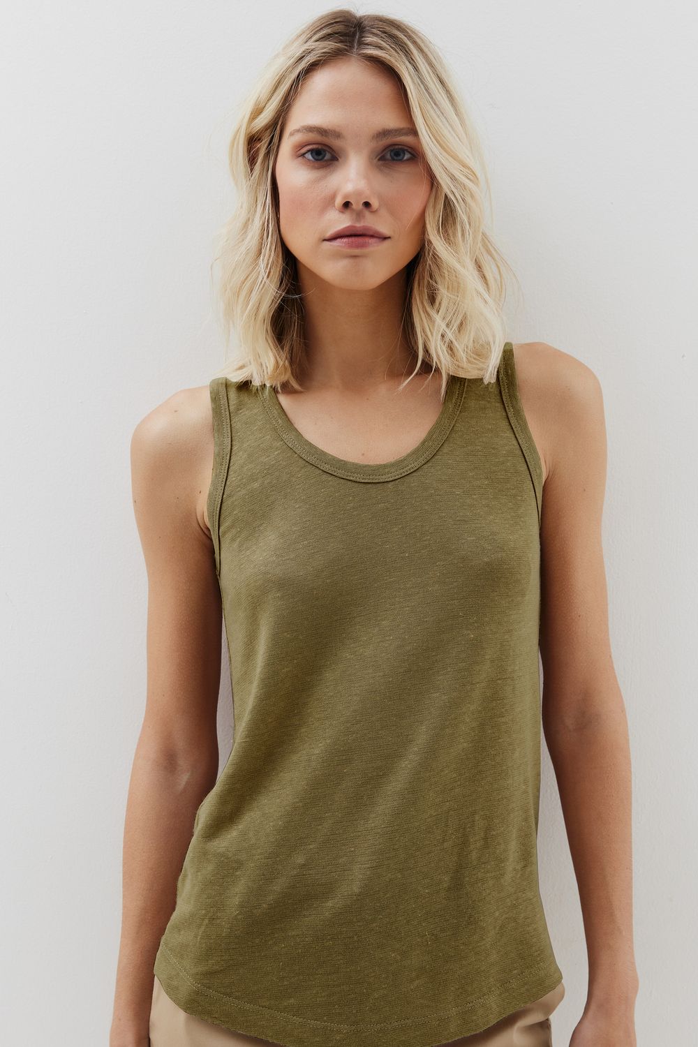 REGATA MALHA LINHO BASIC - VERDE G - VERDE