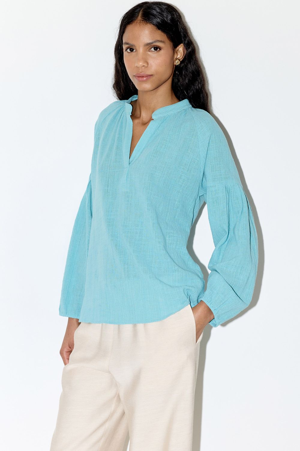 BATA COTTON RUSTIC - TURQUESA M - TURQUESA