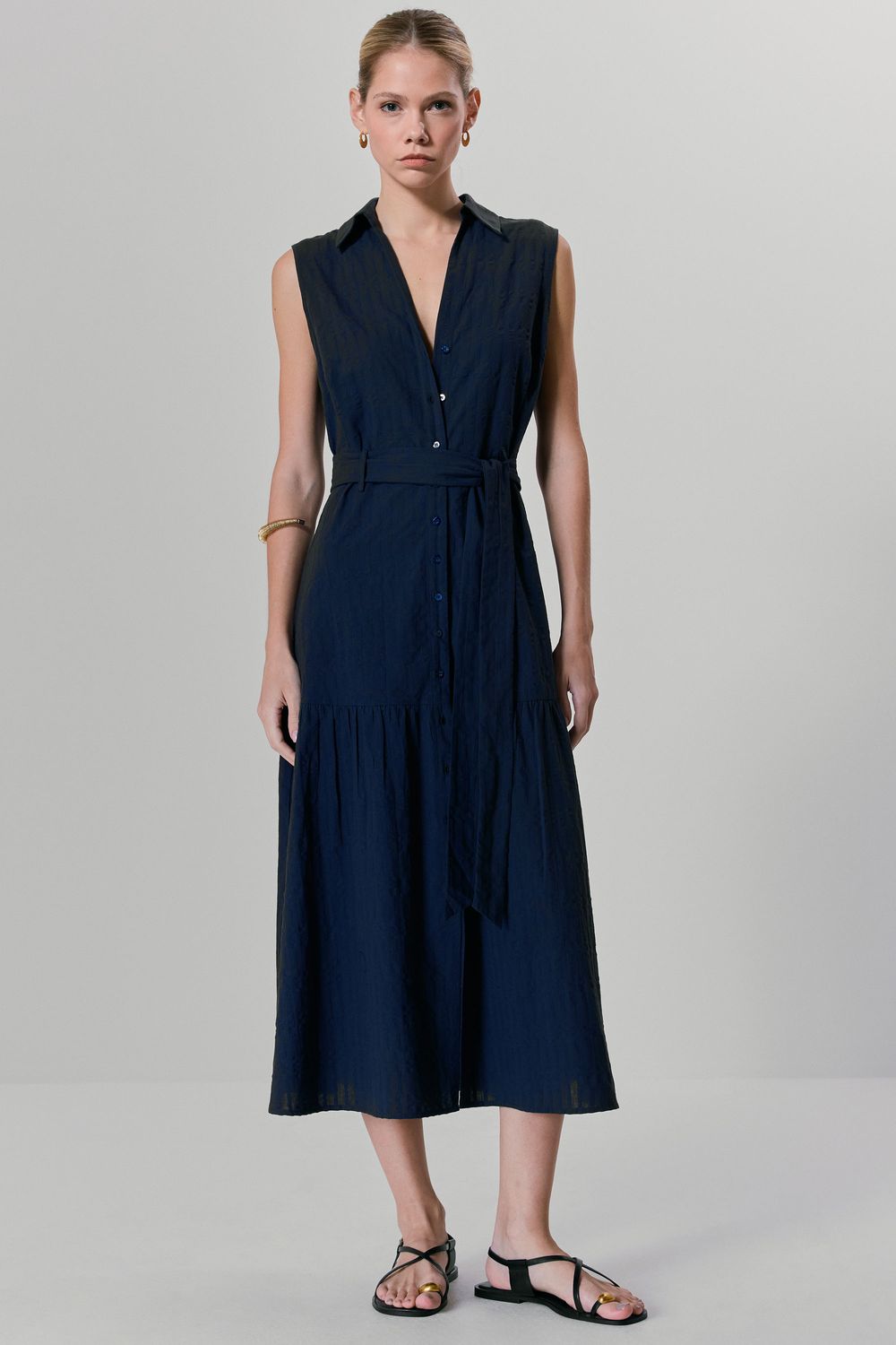 VESTIDO MAHOT - AZUL MARINHO P - AZUL MARINHO