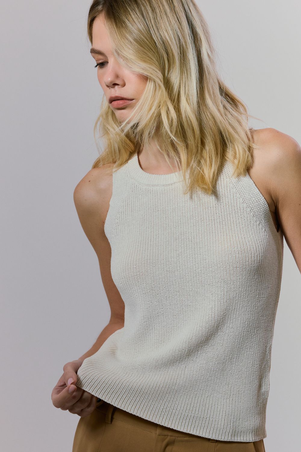 REGATA TRICOT RAYON PONTO -SD - OFF WHITE M - OFF WHITE