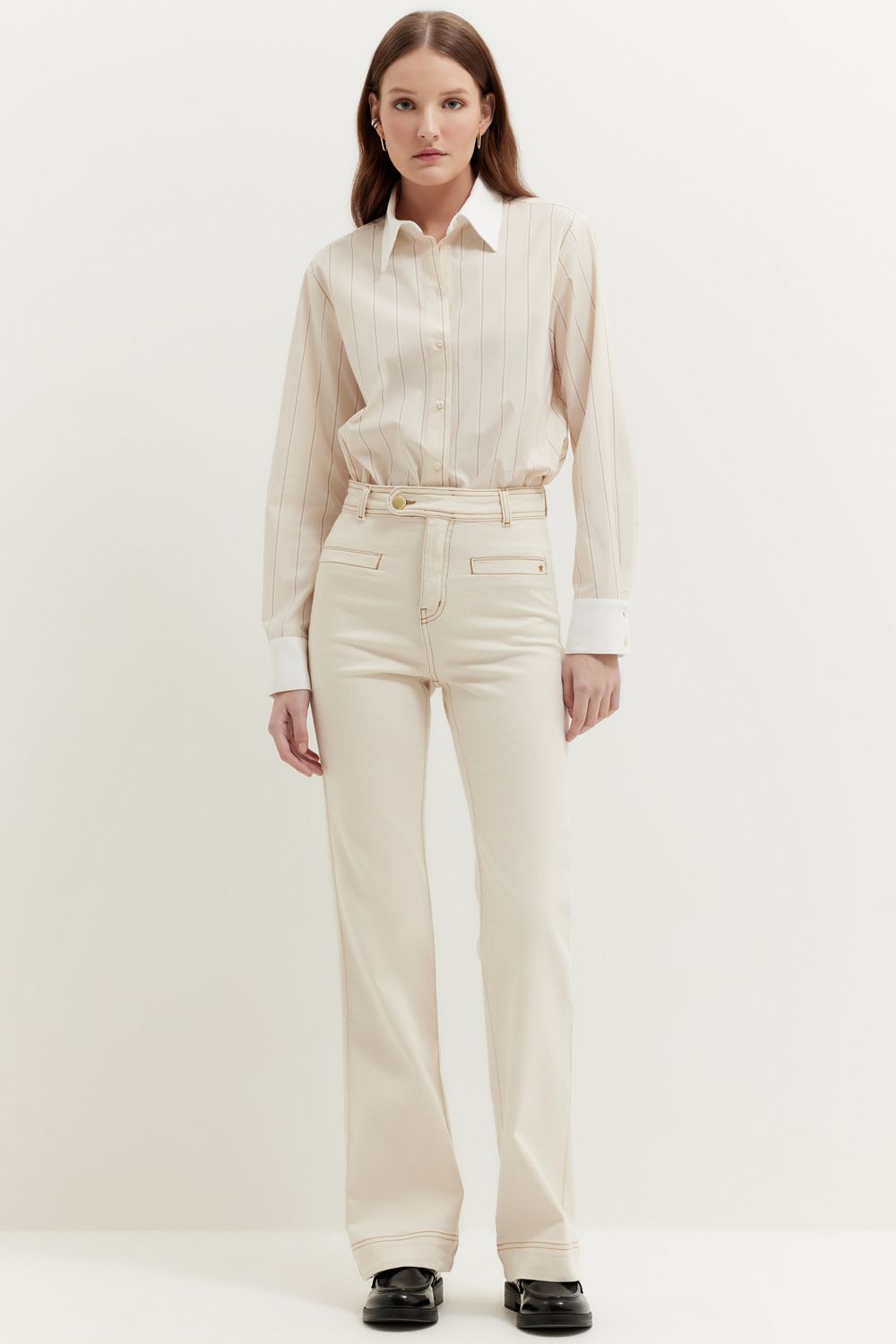 CALÇA ESTRELA BOOT CUT -SD - CRU P - CRU CALÇA ESTRELA BOOT CUT -SD - CRU P - CRU