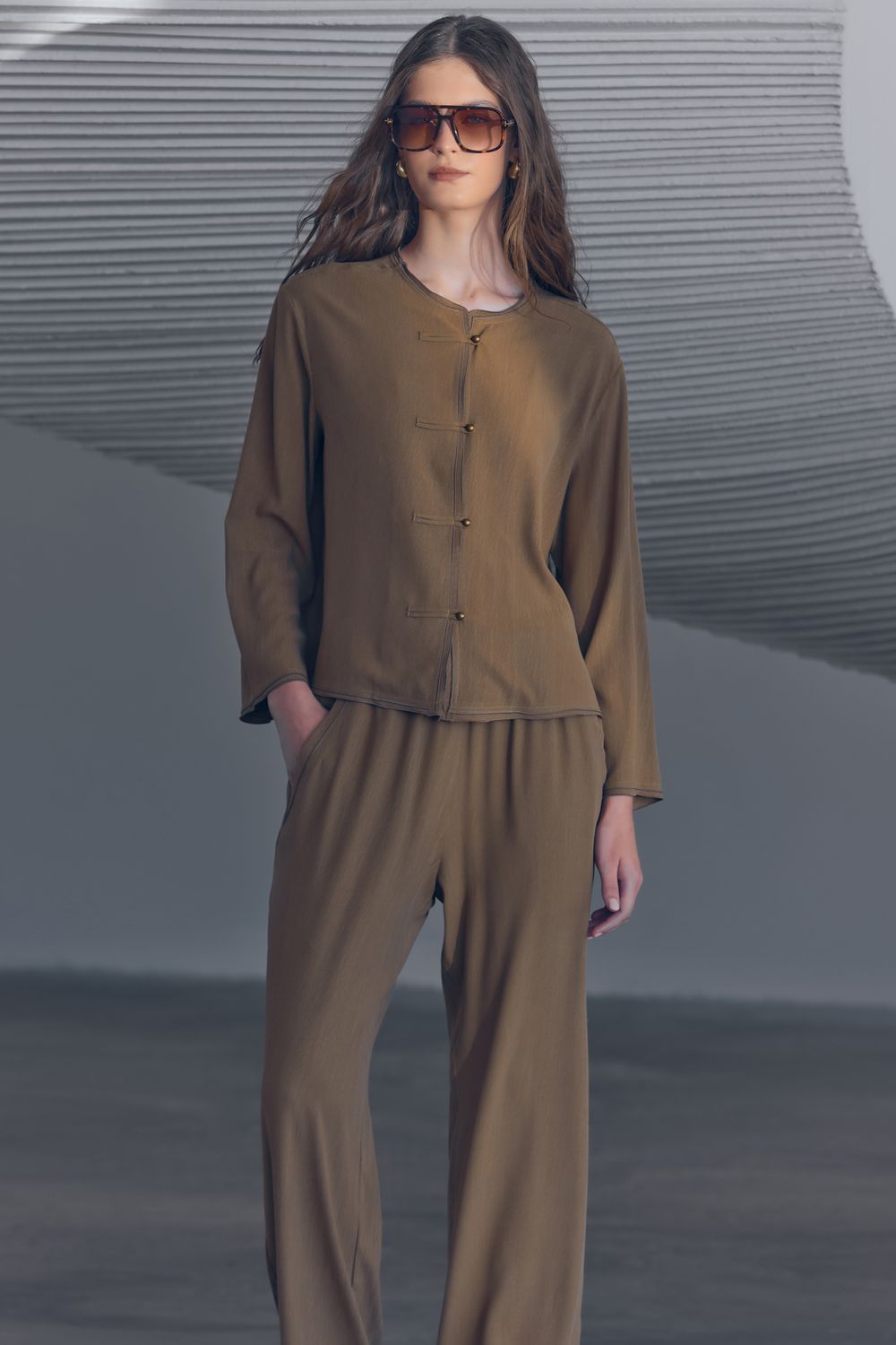 CASAQUETO LIOCEL ESCOVADO - FENDI PP - FENDI