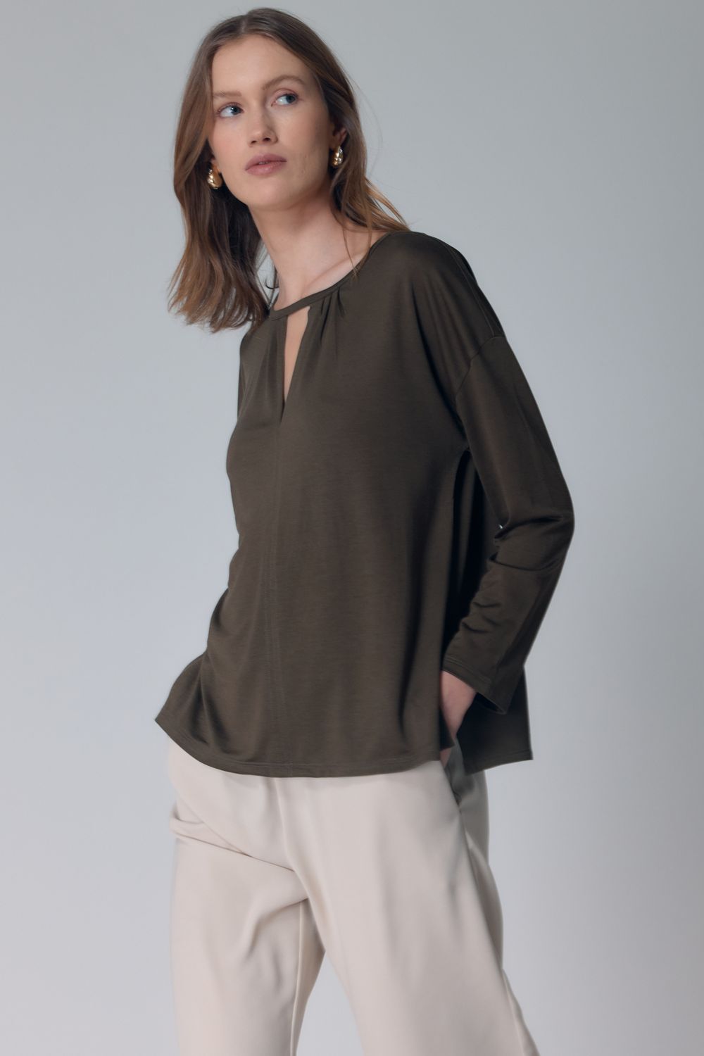 BLUSA MALHA SOPHISTIQUE MANGA LONGA V - VERDE P - VERDE BLUSA MALHA SOPHISTIQUE MANGA LONGA V - VERDE P - VERDE