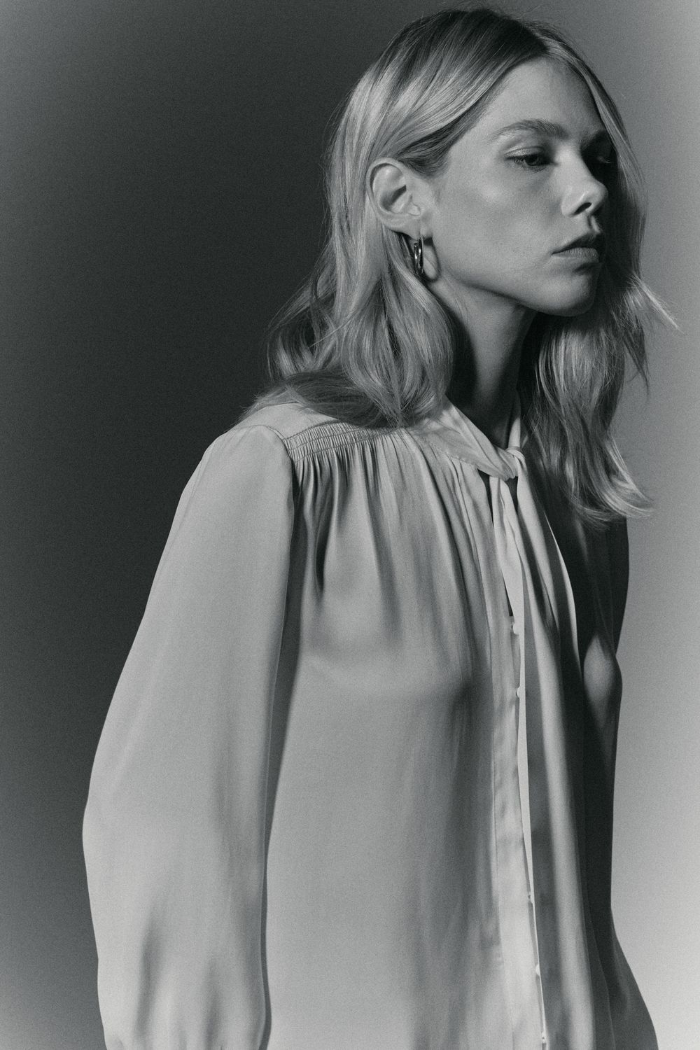 BLUSA ZADIG GRAVATA - OFF WHITE G - OFF WHITE