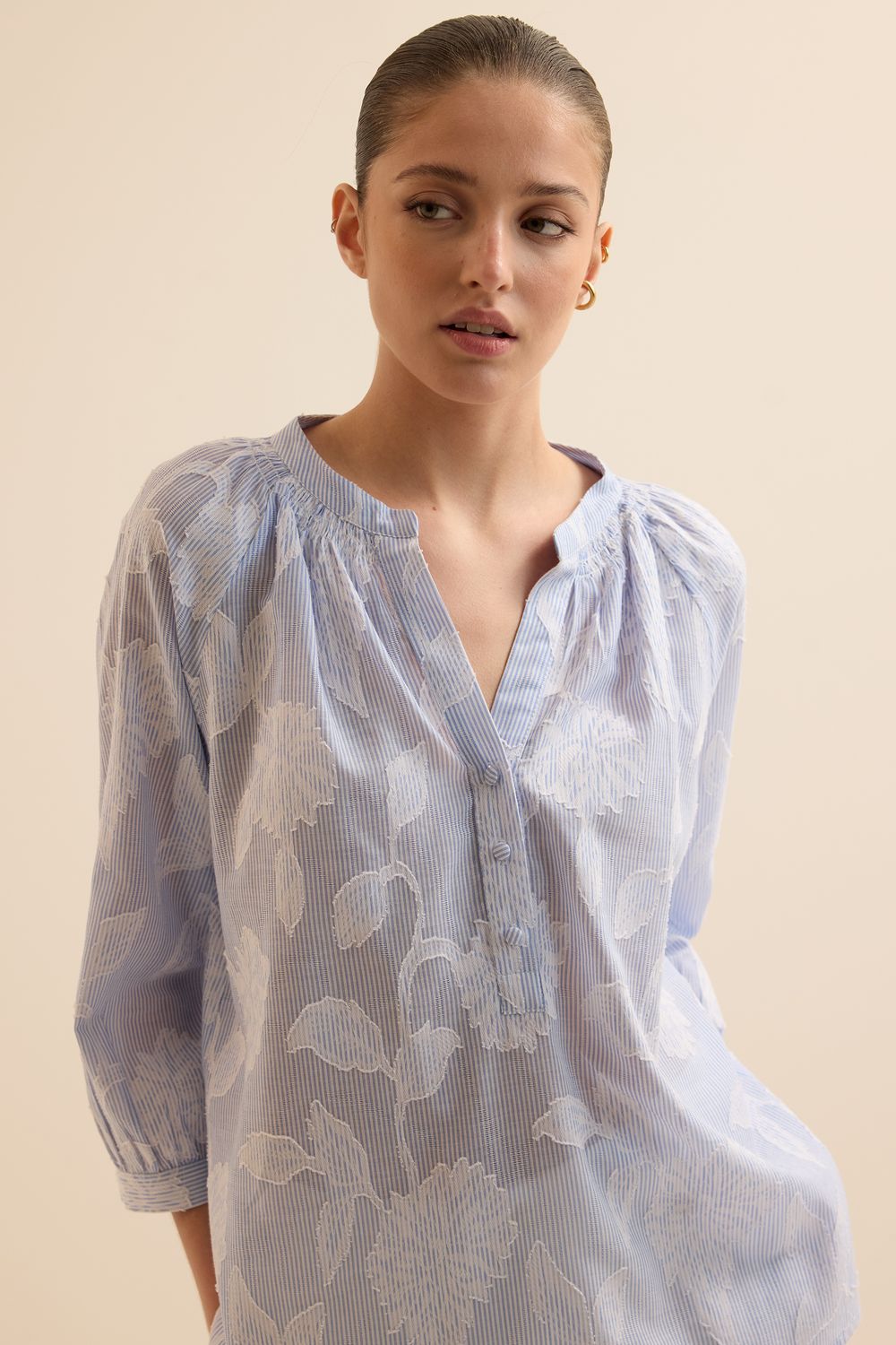 Bata Jackard Listrada Sail - AZUL G - AZUL