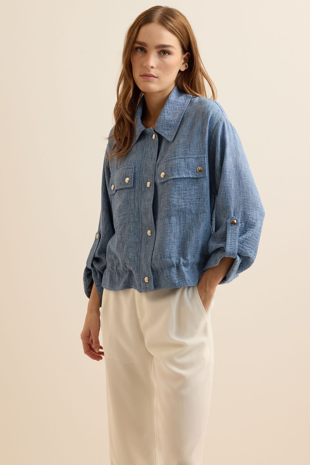 Jaqueta santorini - AZUL G - AZUL