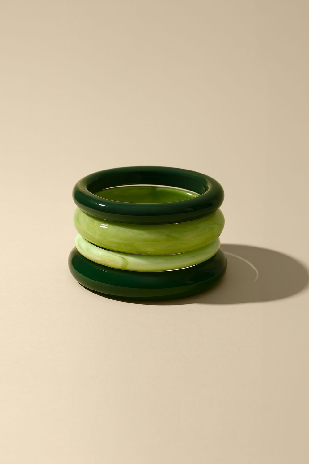 Kit Pulseira Acrílico - VERDE U - VERDE