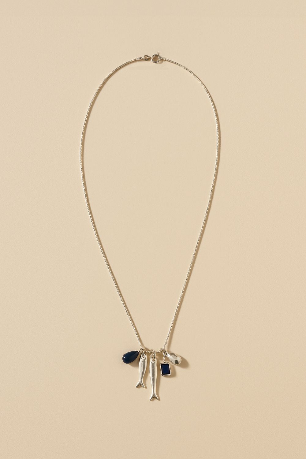 Colar Pingente Peixe - AZUL U - AZUL