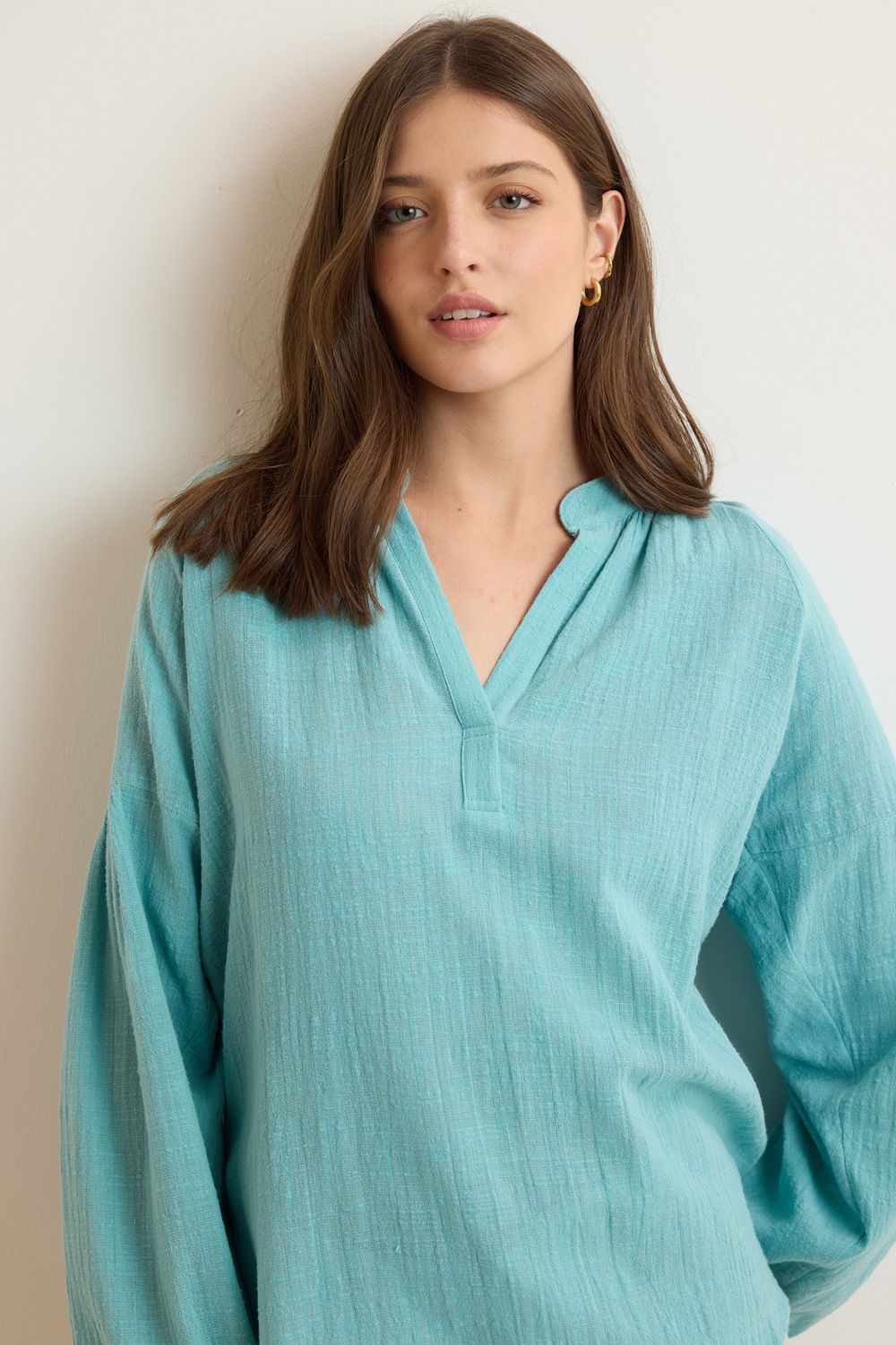 BATA COTTON RUSTIC - TURQUESA P - TURQUESA