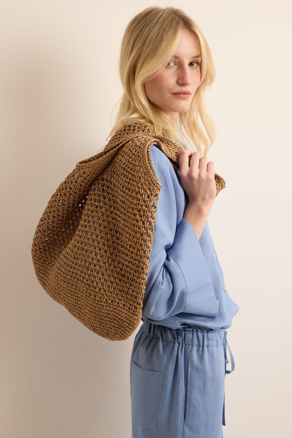 Bolsa Saco Palha - NATURAL U - NATURAL