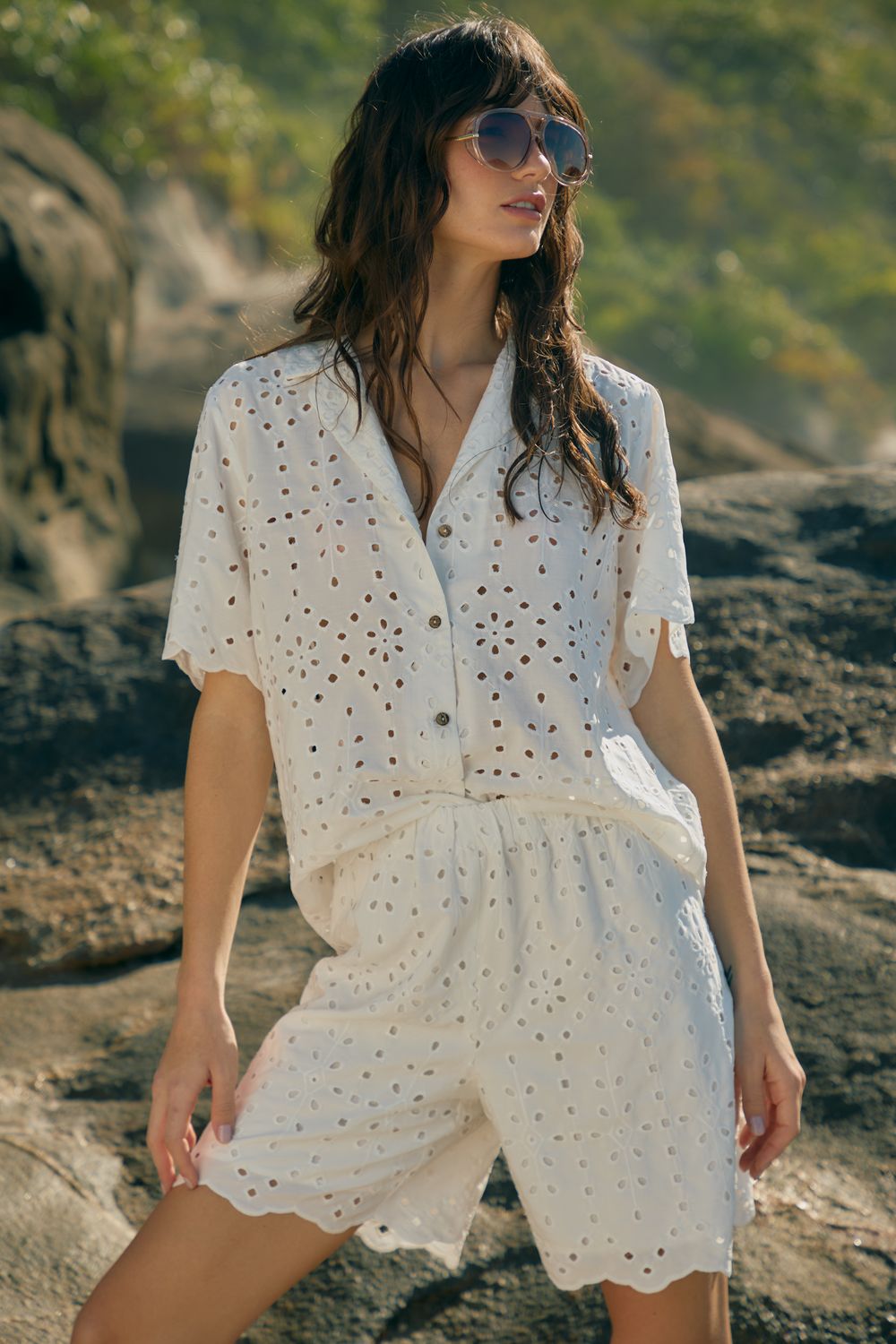 Short Laise Festone - OFF WHITE P - OFF WHITE Short Laise Festone - OFF WHITE P - OFF WHITE