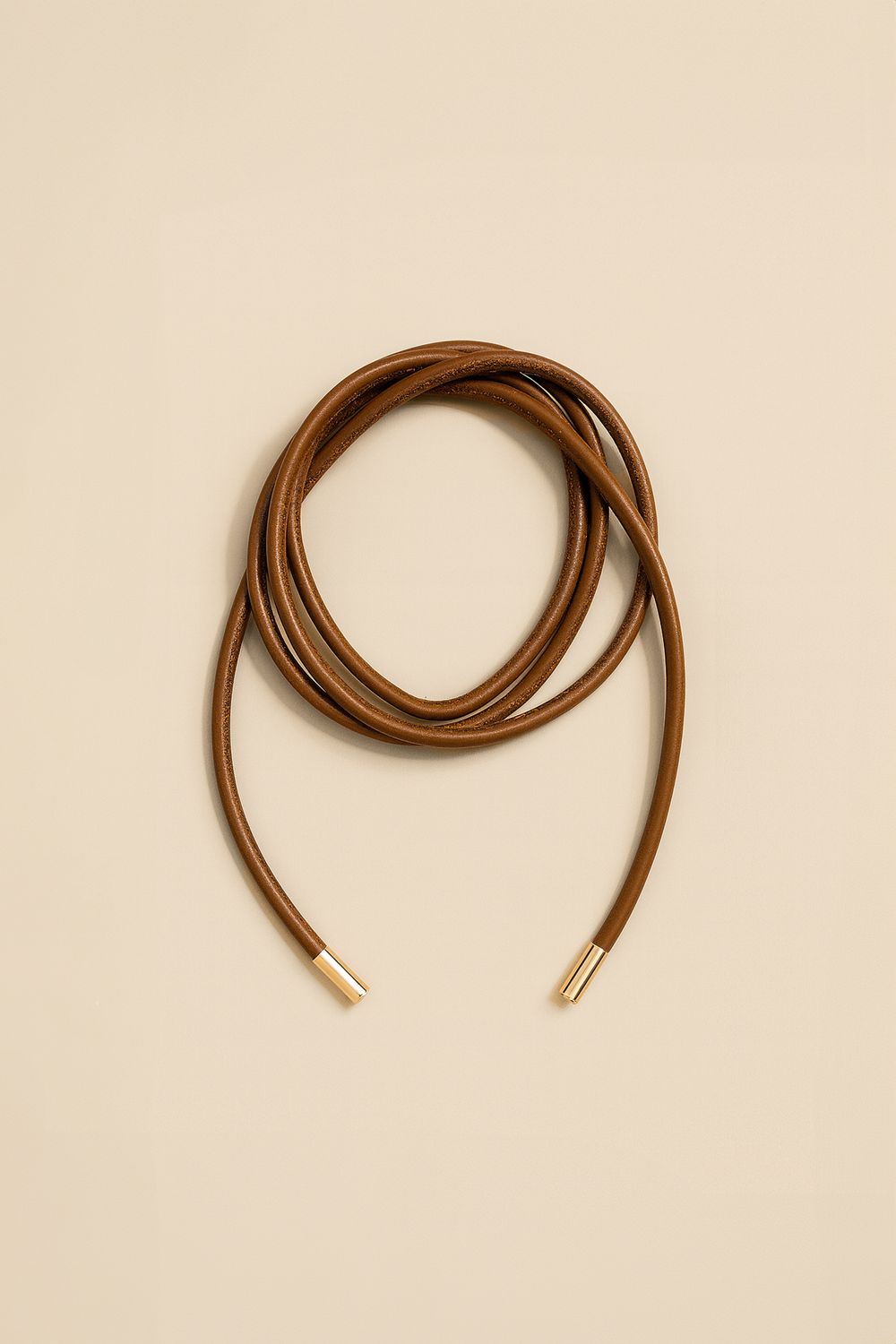 Cinto Couro Ecológico - CARAMELO U - CARAMELO