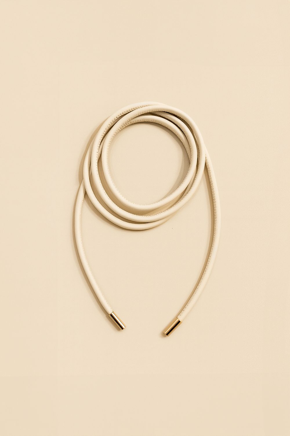 Cinto Couro Ecológico - OFF WHITE U - OFF WHITE