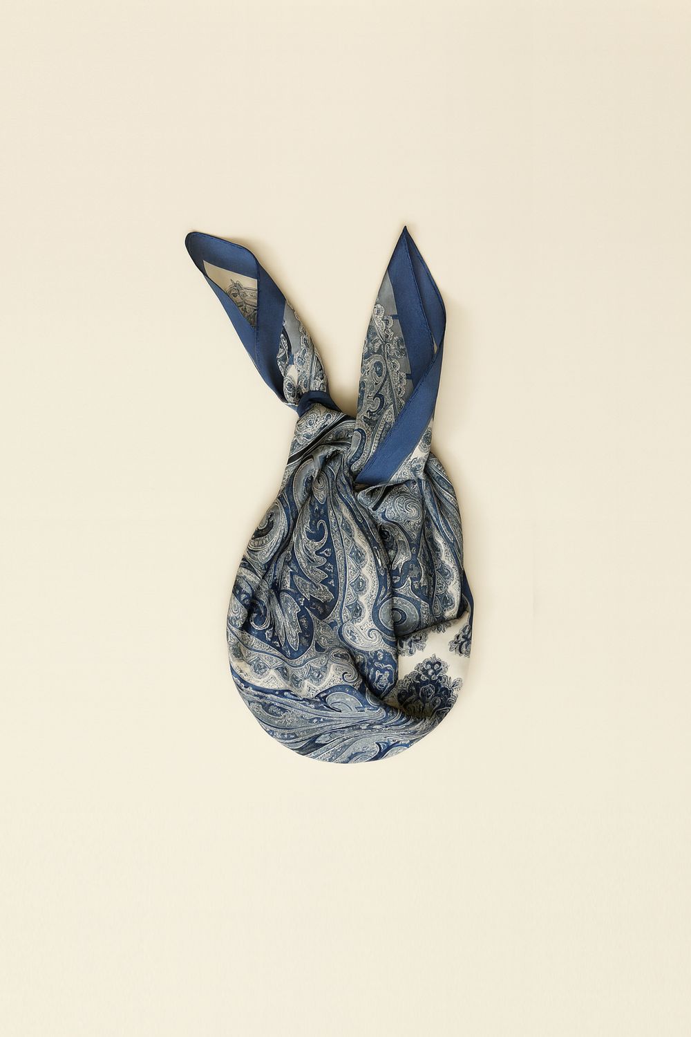 Lenço Estampa Brisa 70x70 - AZUL U - AZUL