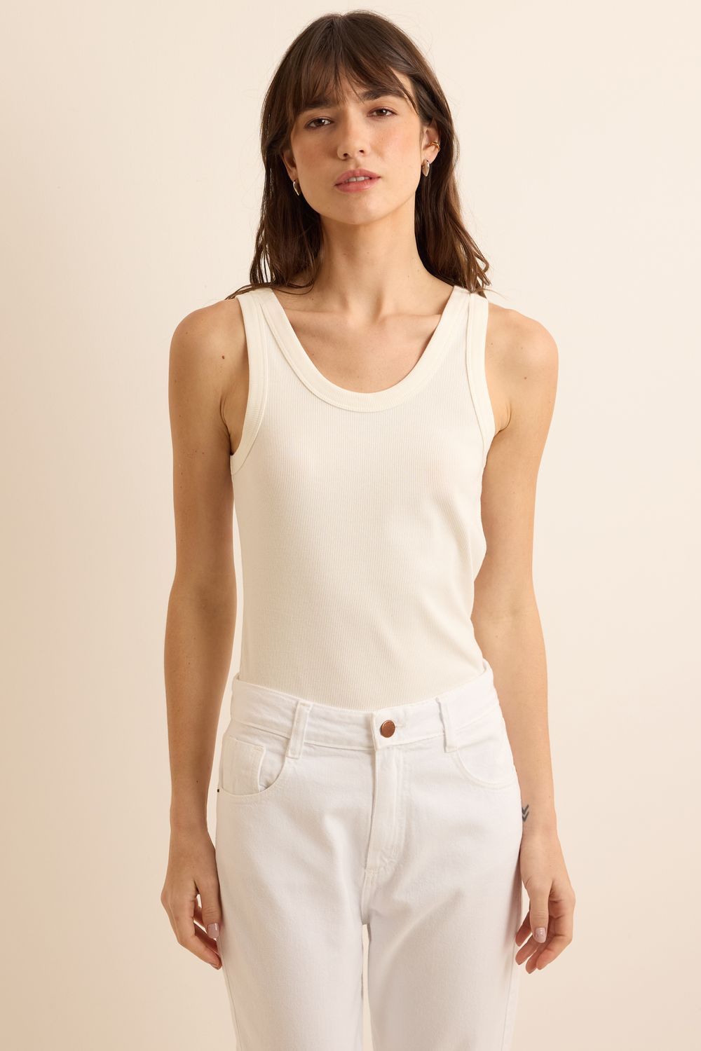 Regata Rib Conforto - OFF WHITE P - OFF WHITE