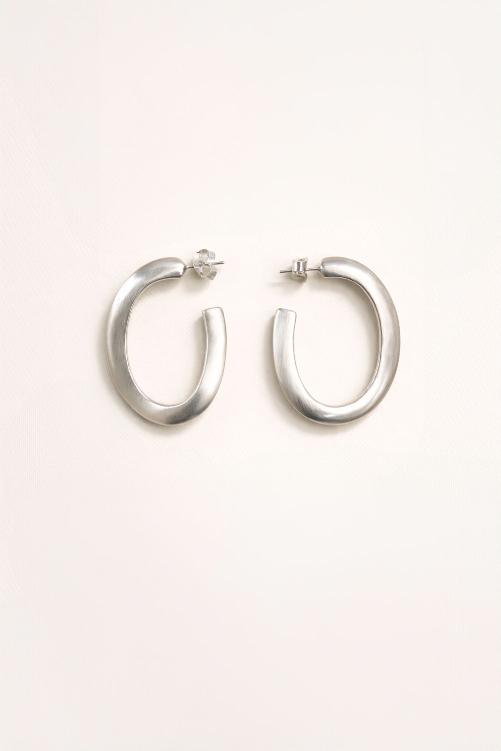 Brinco Argola Martelada - SD - PRATA U - PRATA