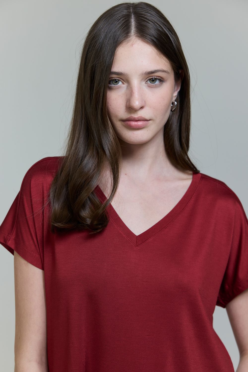 Blusa Malha Sophidtique V Classic - TELHA P - TELHA