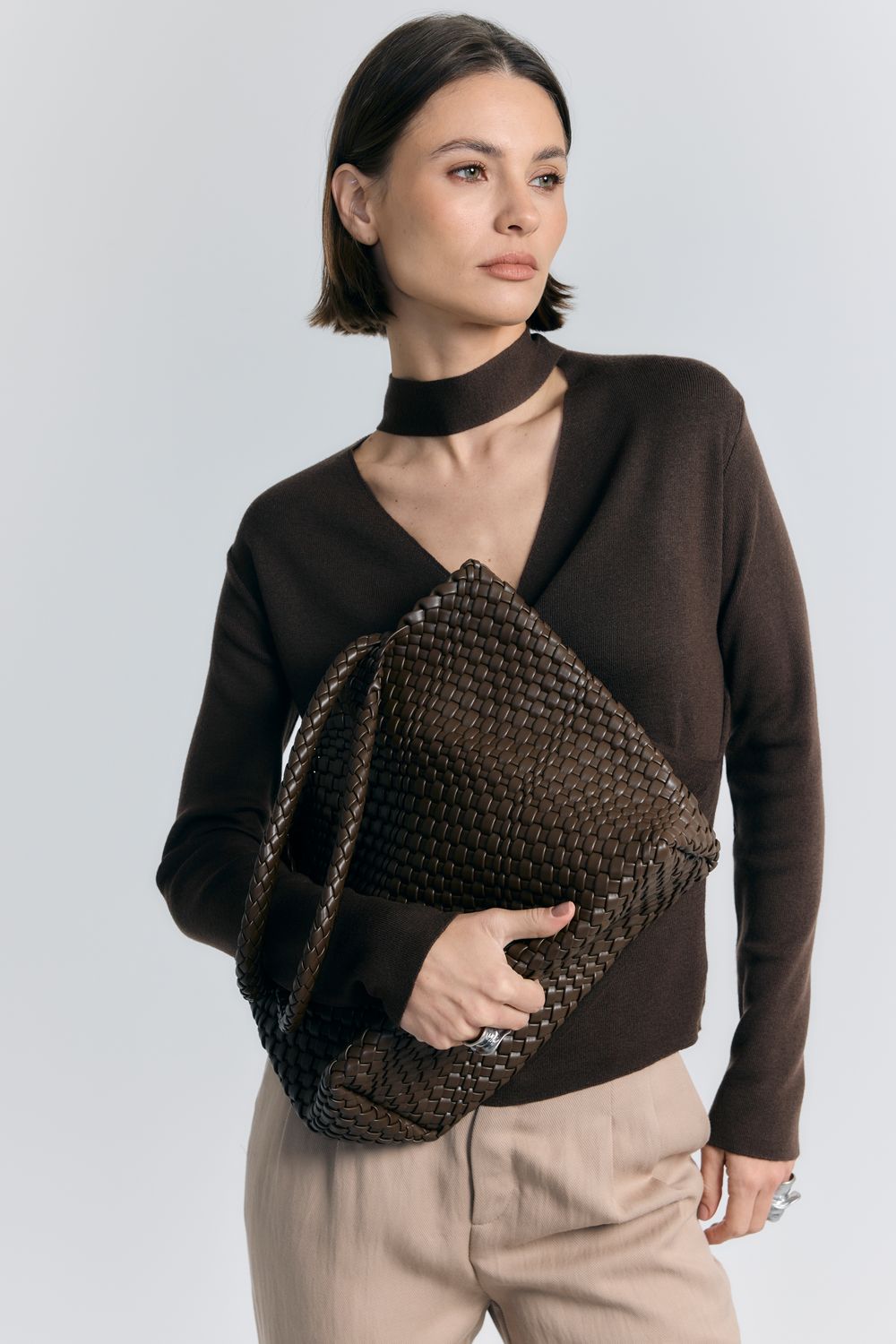 Bolsa Tresse Eco - MARROM U - MARROM