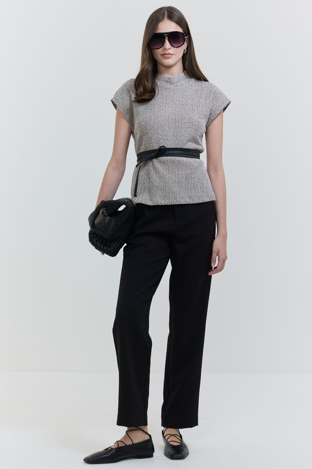 Calça Cigarrete Gerard - PRETO PP - PRETO