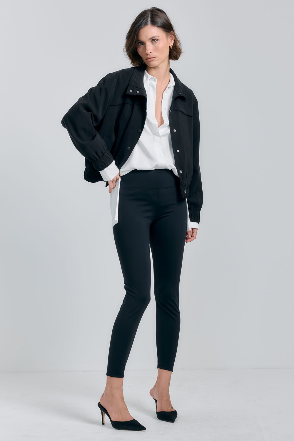 Calça Legging Emana - PRETO P - PRETO